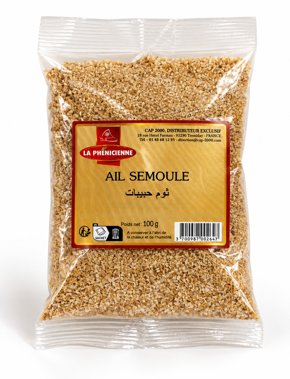 Ail semoule La Phénicienne