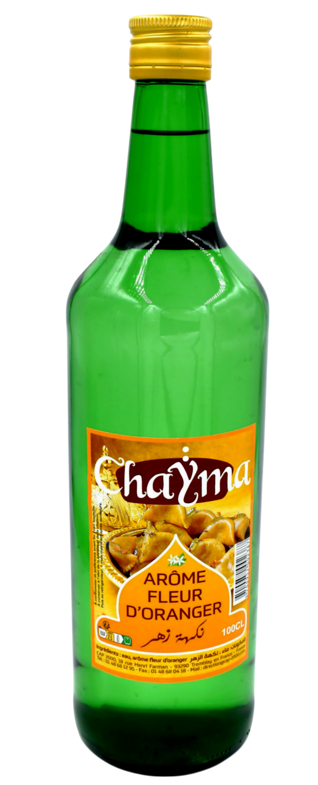 Arôme de fleur d'oranger bouteille 100cl - Chayma