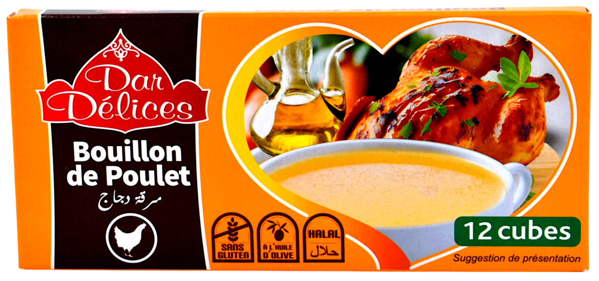 Bouillons cubes poulet - Dar Délices