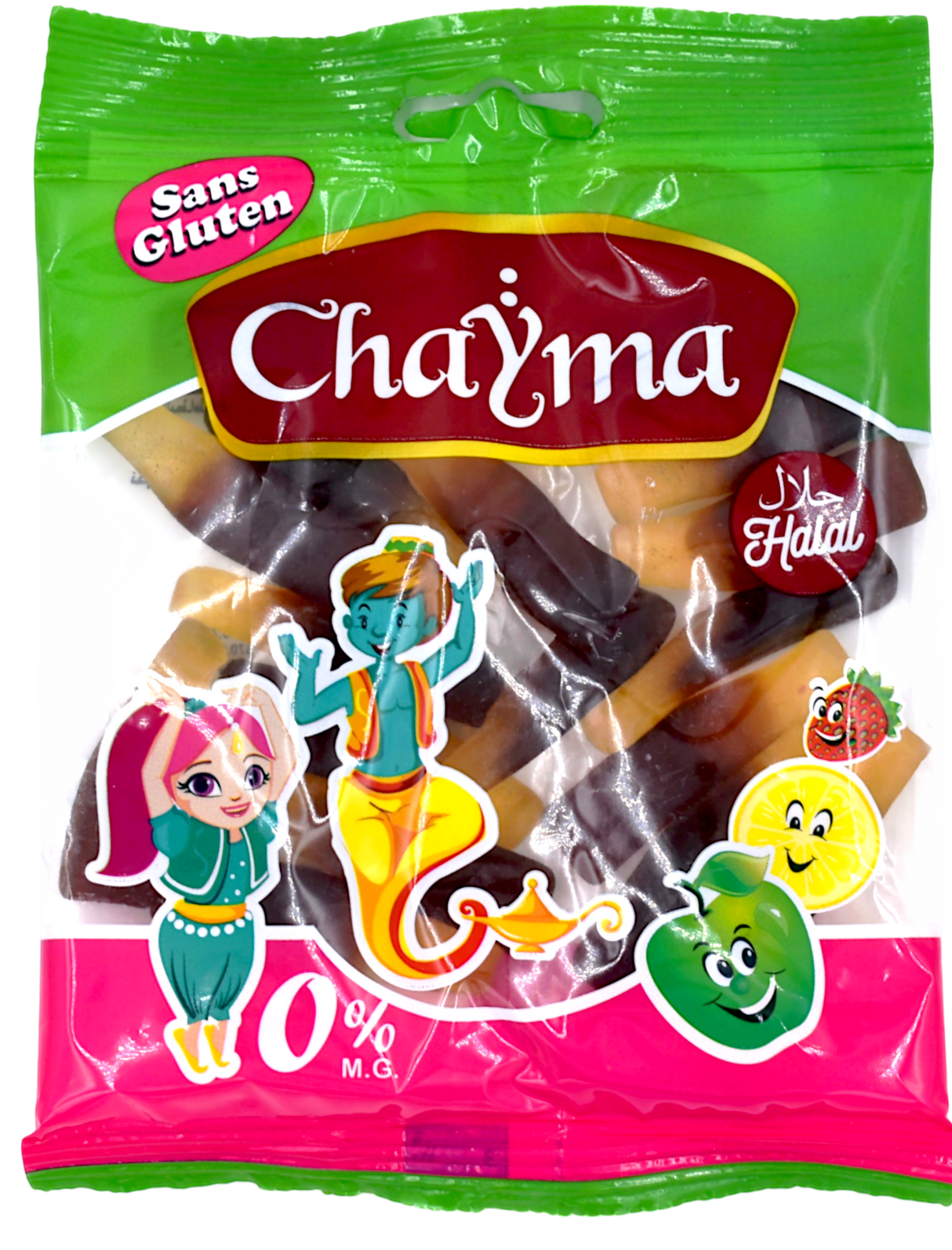 Bouteille cola gélifiés 100g - Chayma