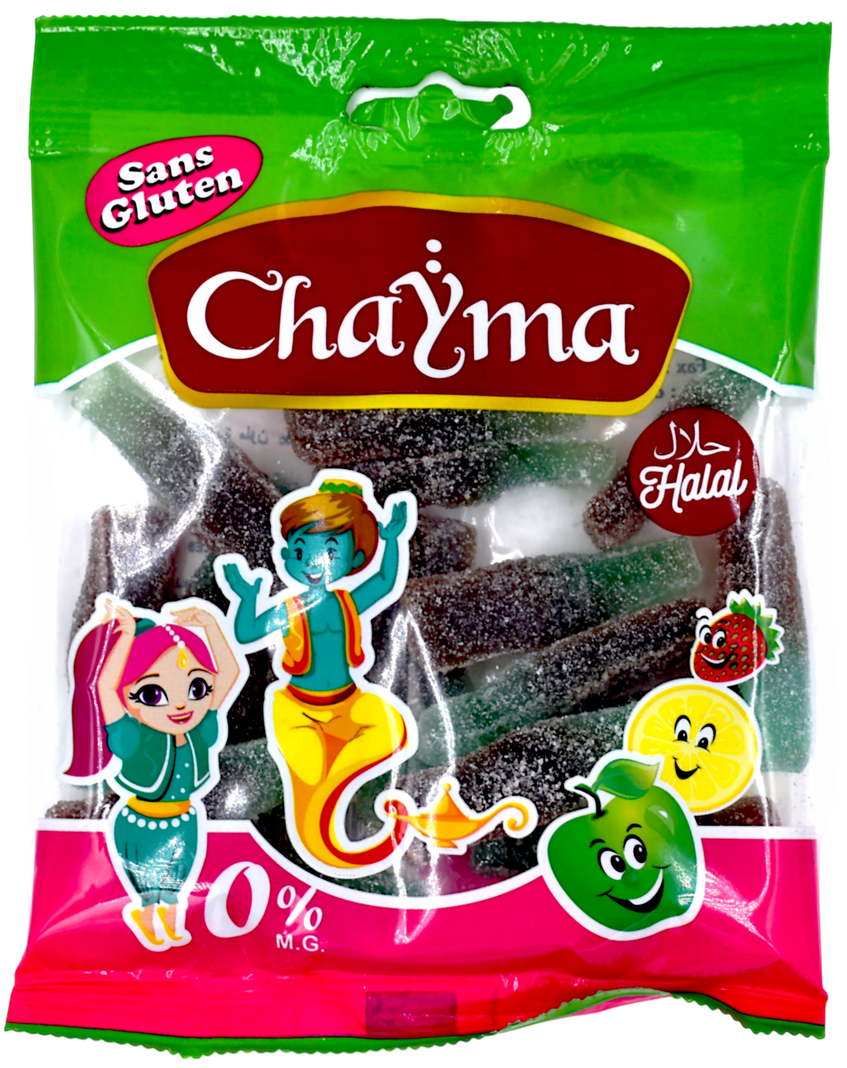 Bouteille de cola acidulée 100g - Chayma