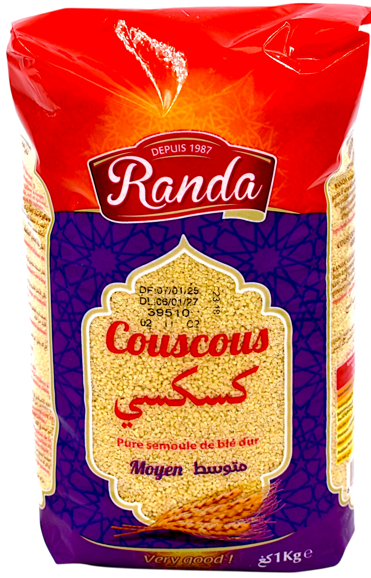 Couscous moyen 1kg - Randa