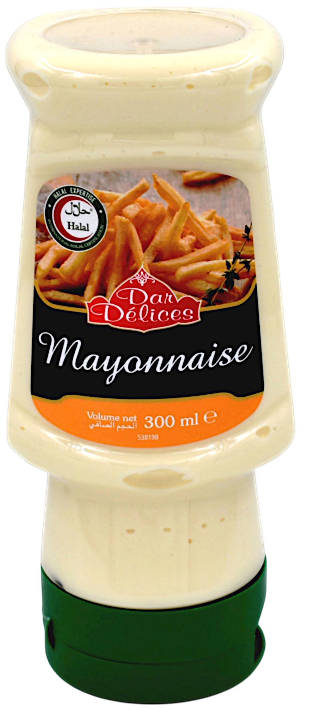 Flacon mayonnaise halal 300ml - Dar Délices