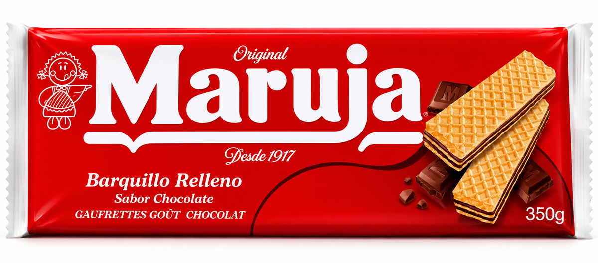 Gaufrettes goût chocolat Maruja