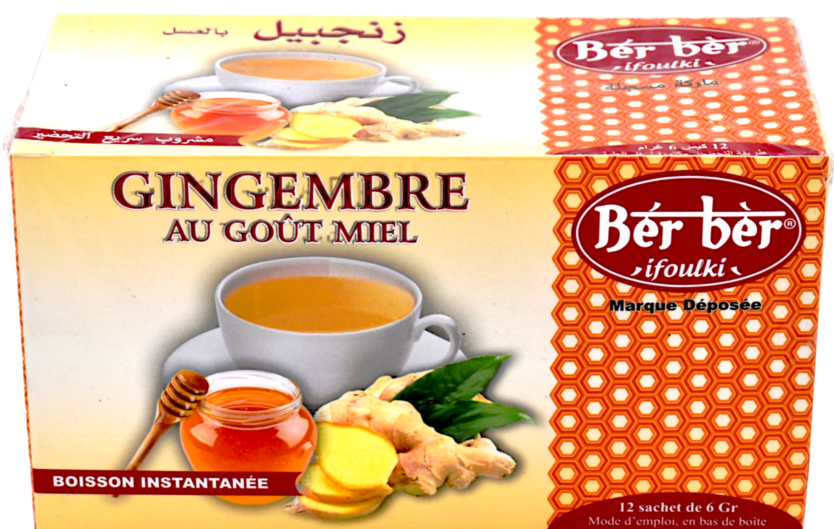 Infusion gingembre gout miel
