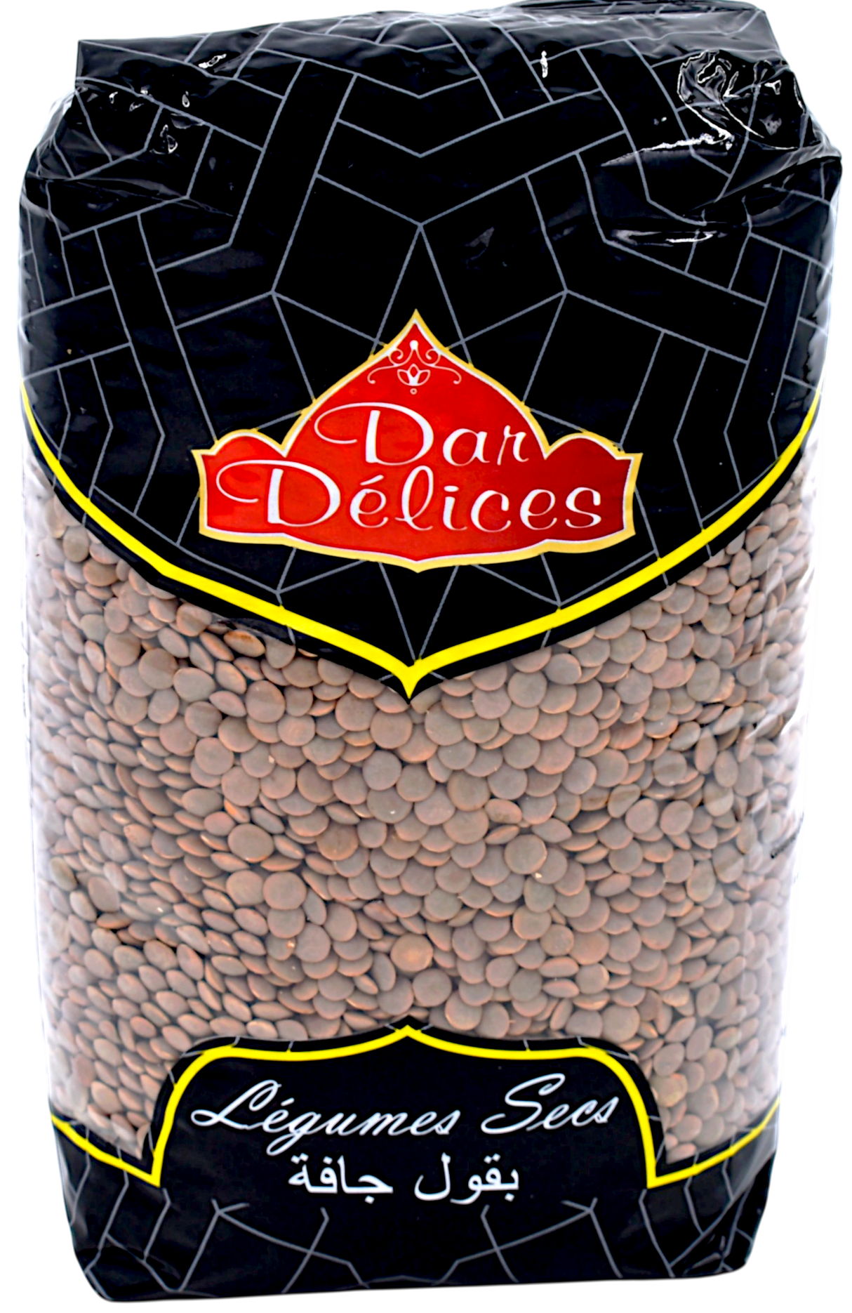 Lentilles vertes 1kg - Dar Délices