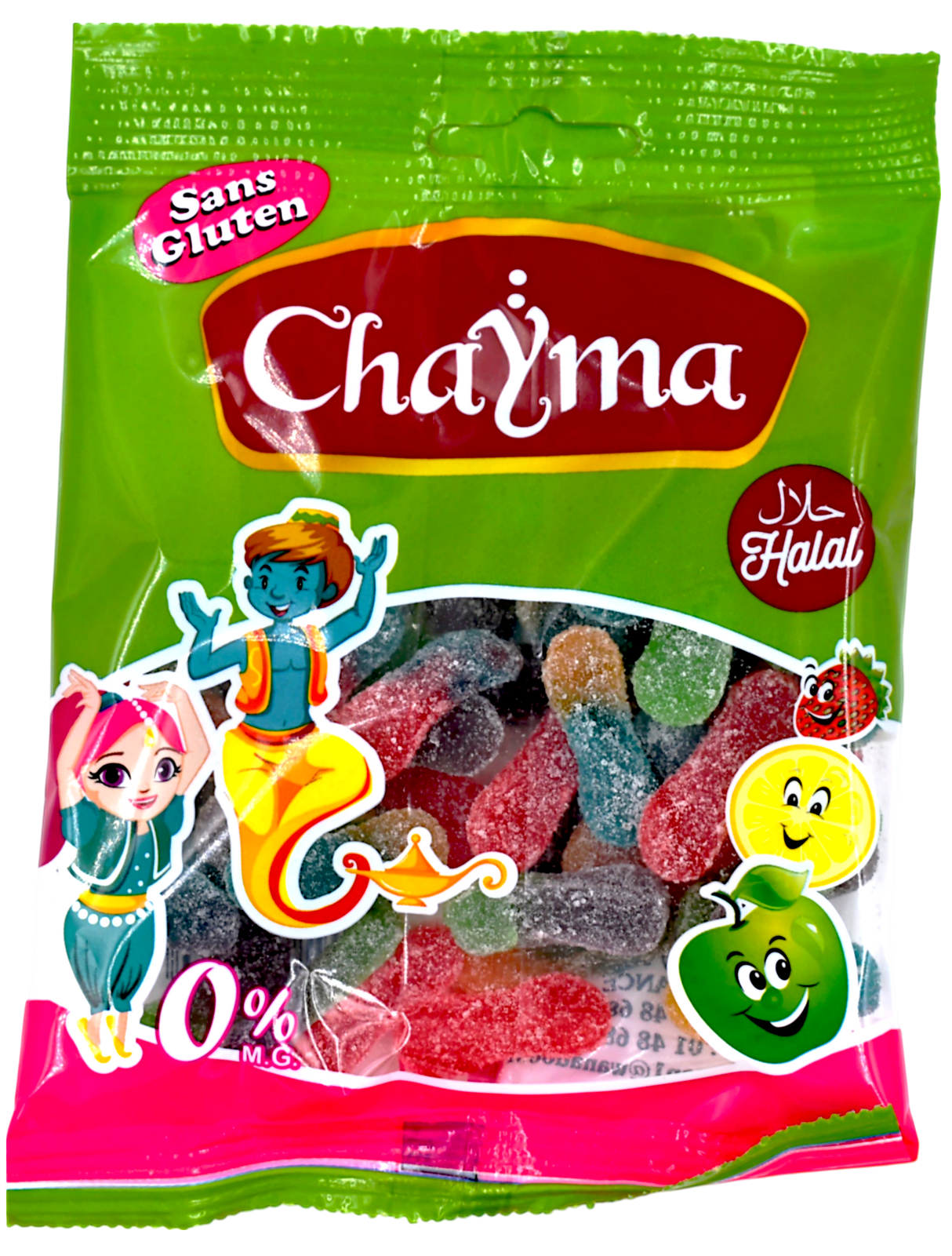 Mini langues acidulées 100g - Chayma