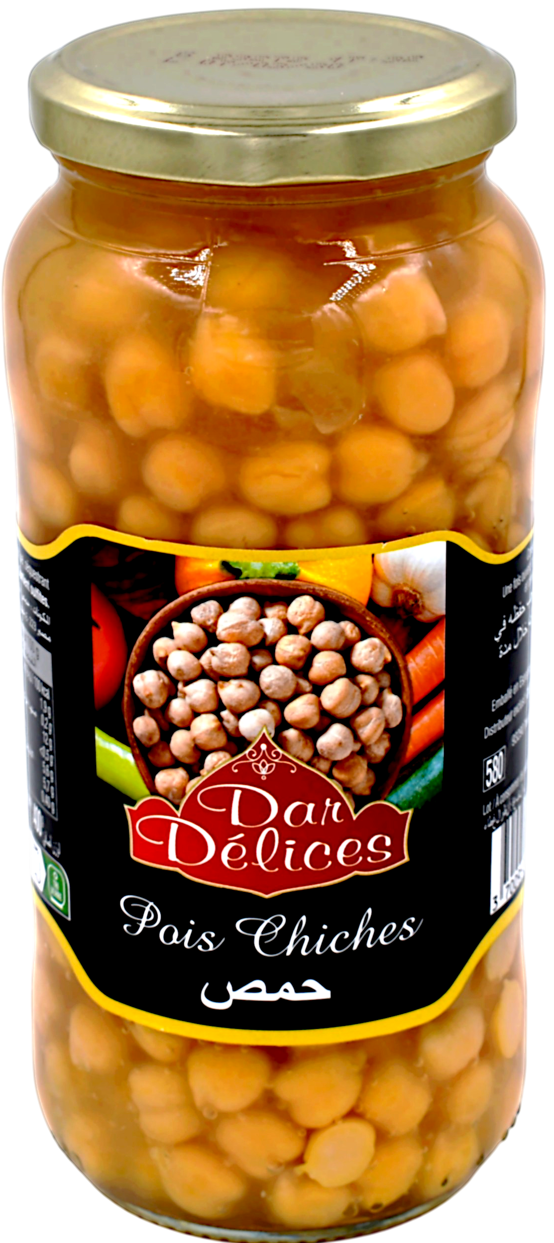 Pois chiche bocal 570g - Dar Délices