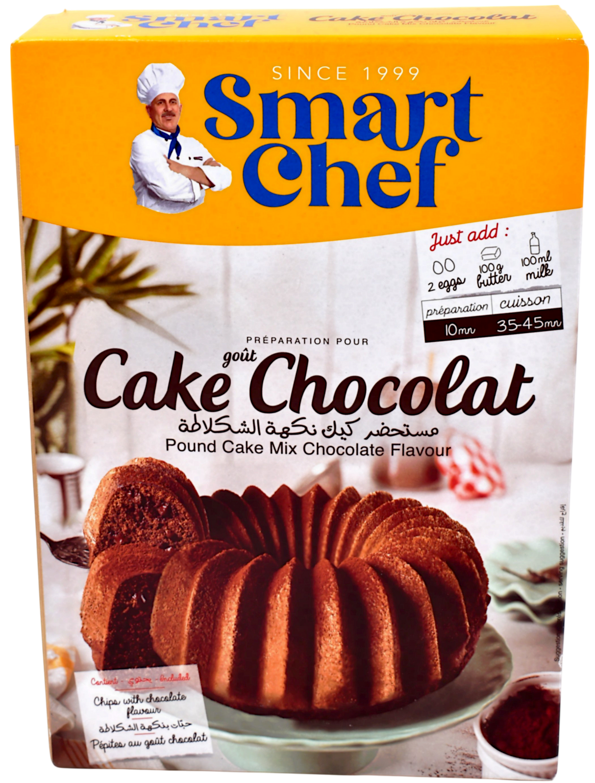 Préparation pour cake chocolat - Smart Chef