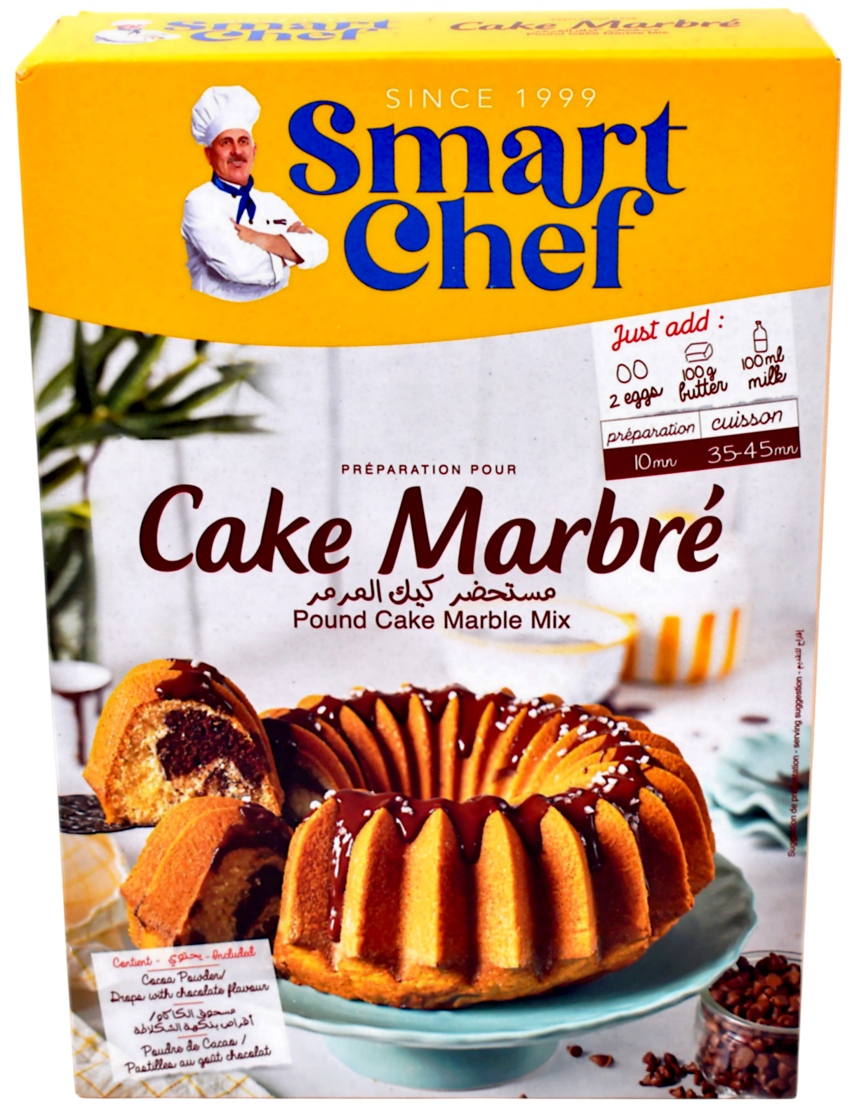 Préparation pour cake marbré - Smart Chef