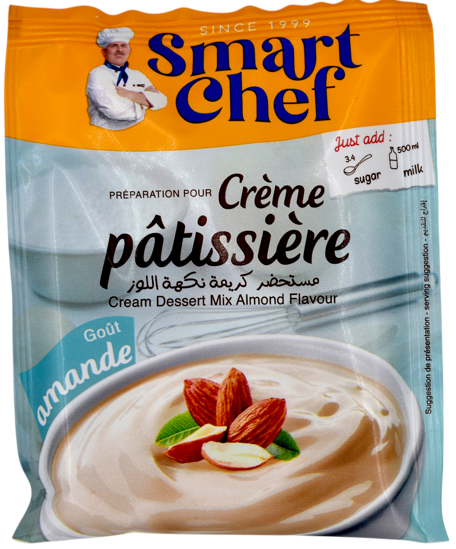Préparation pour crème pâtissière amande
