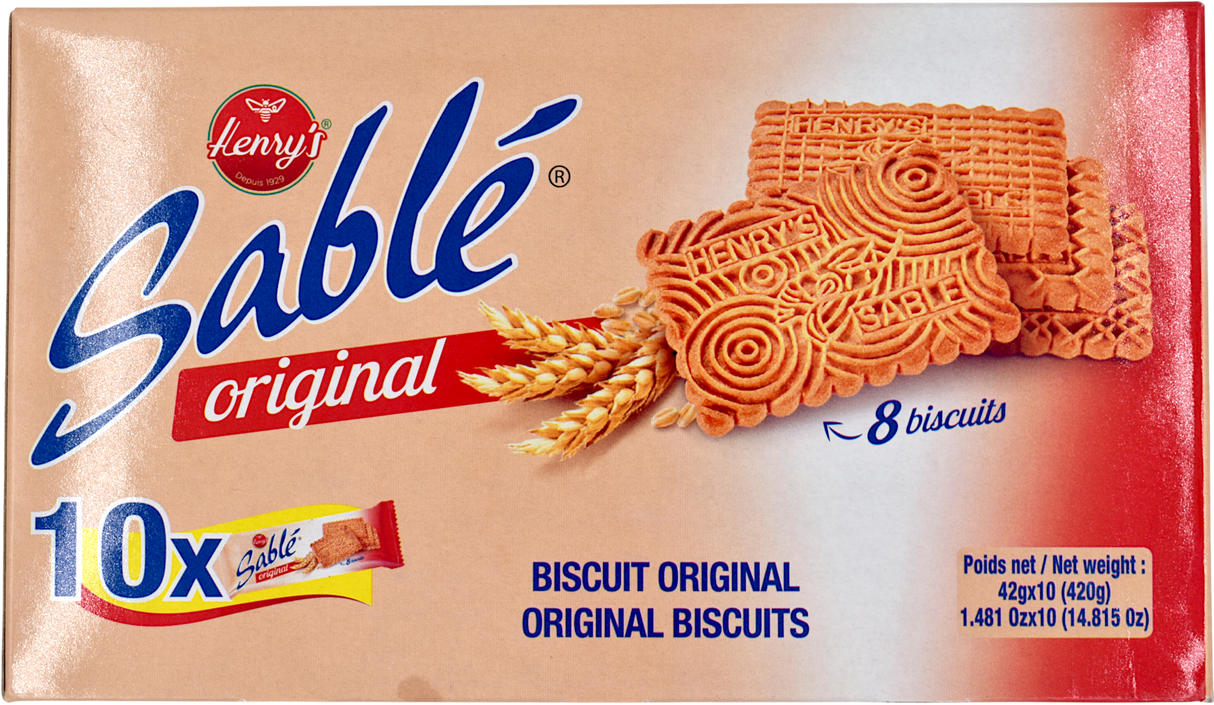 Sablé original Petit Henry's ( pack 10x42g )