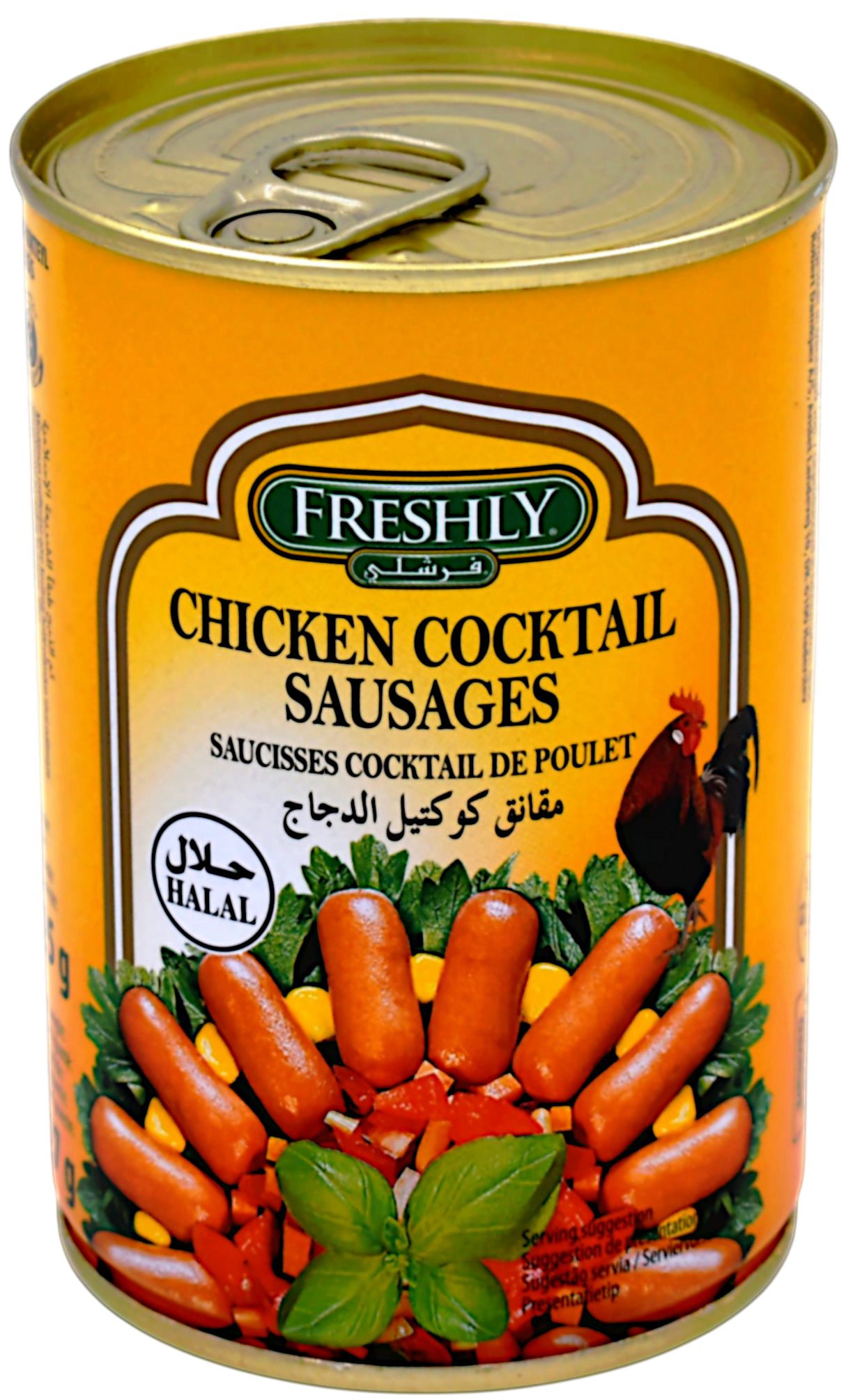 Saucisses hot dog poulet boite - Freshly