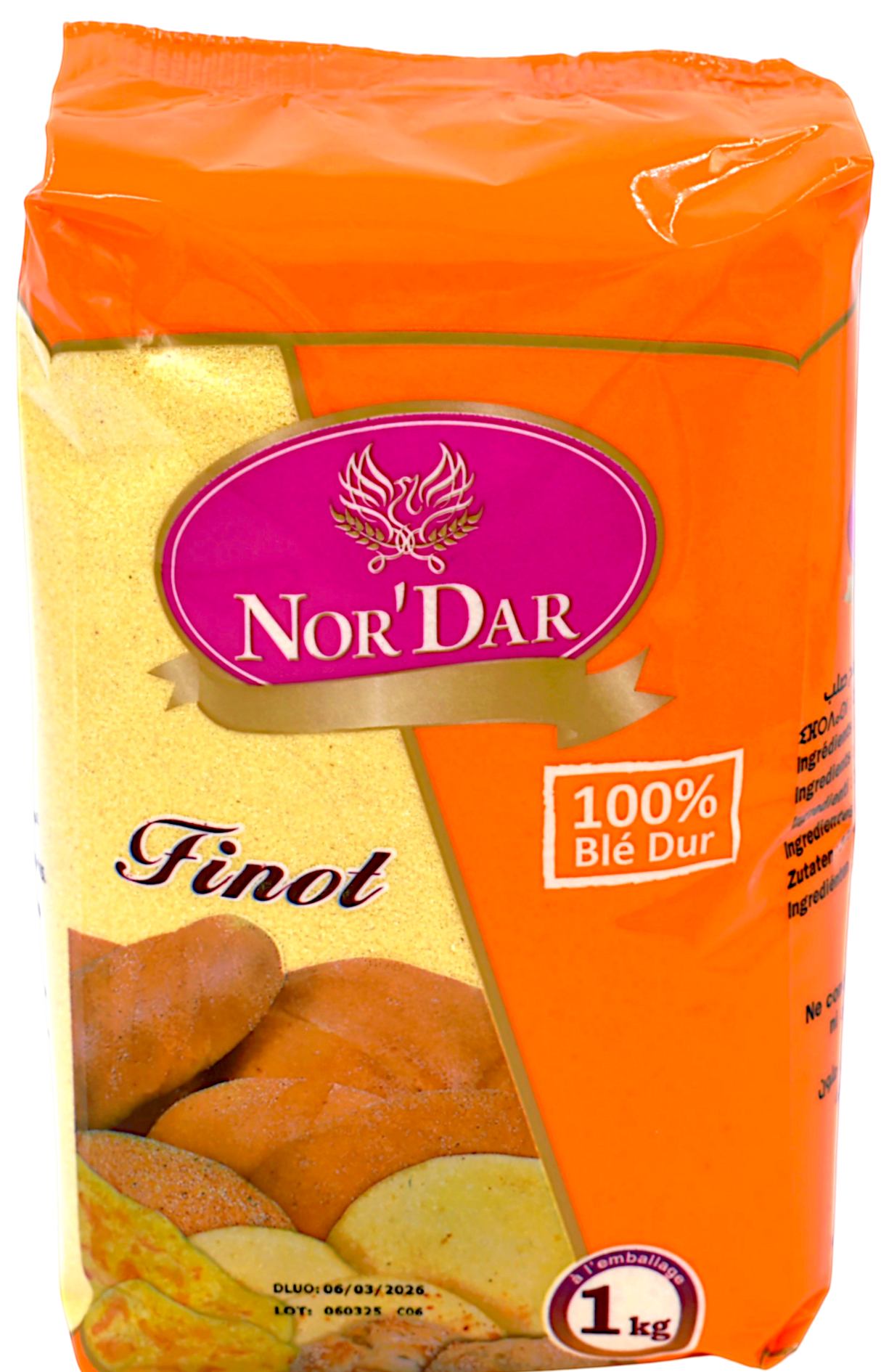 Semoule Finot 1kg - Nor Dar