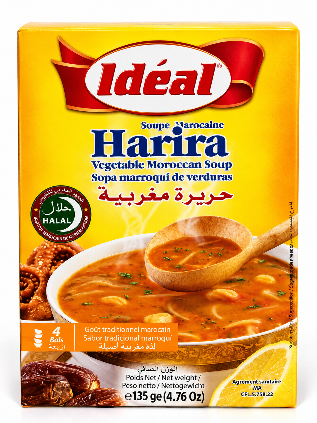 Soupe marocaine Harira Ideal