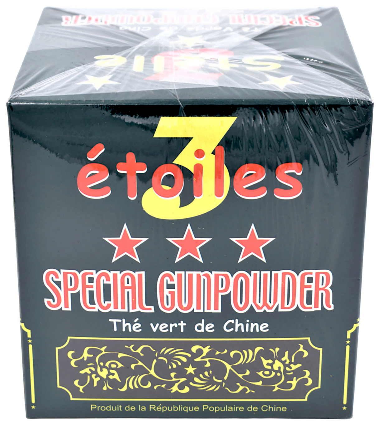 Thé vert gunpowder 3 étoiles boite 500g