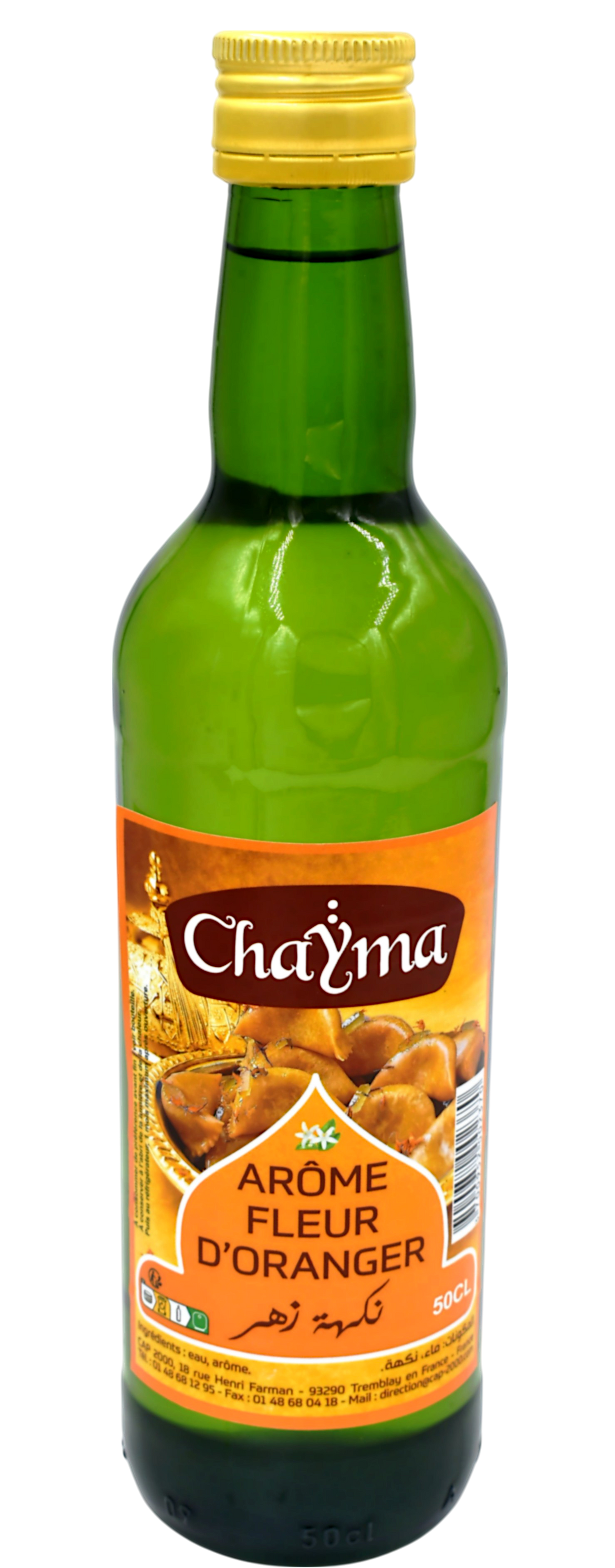 Arôme de fleur d'oranger bouteille 50cl - Chayma