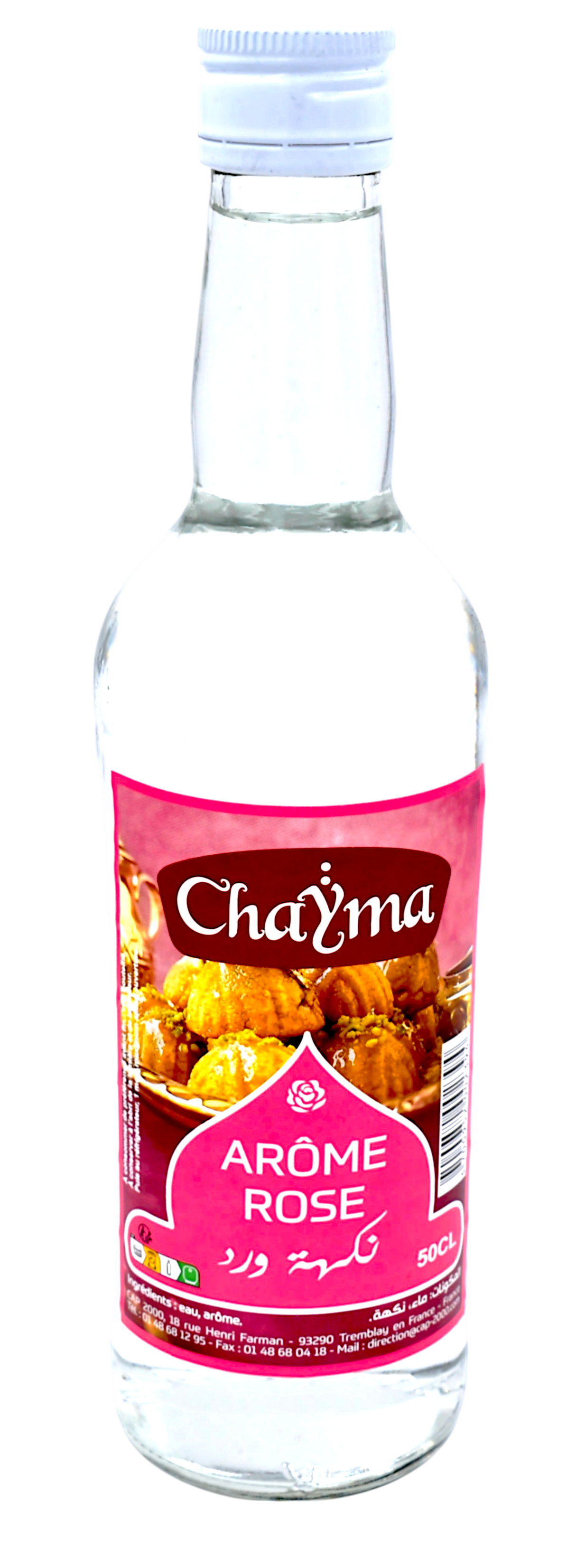 Arôme de rose bouteille 50cl - Chayma