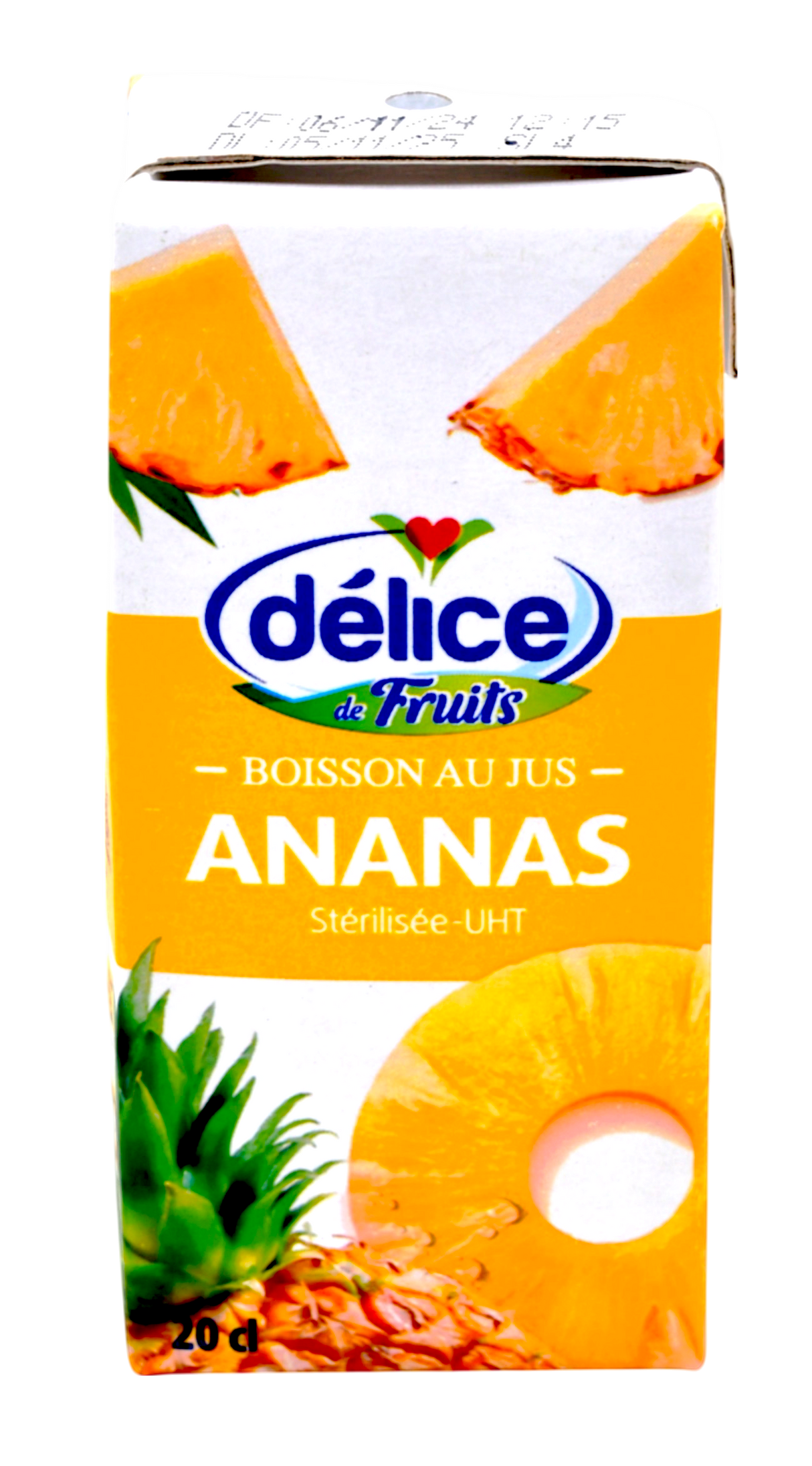 Boisson au jus ananas 20cl - Délice