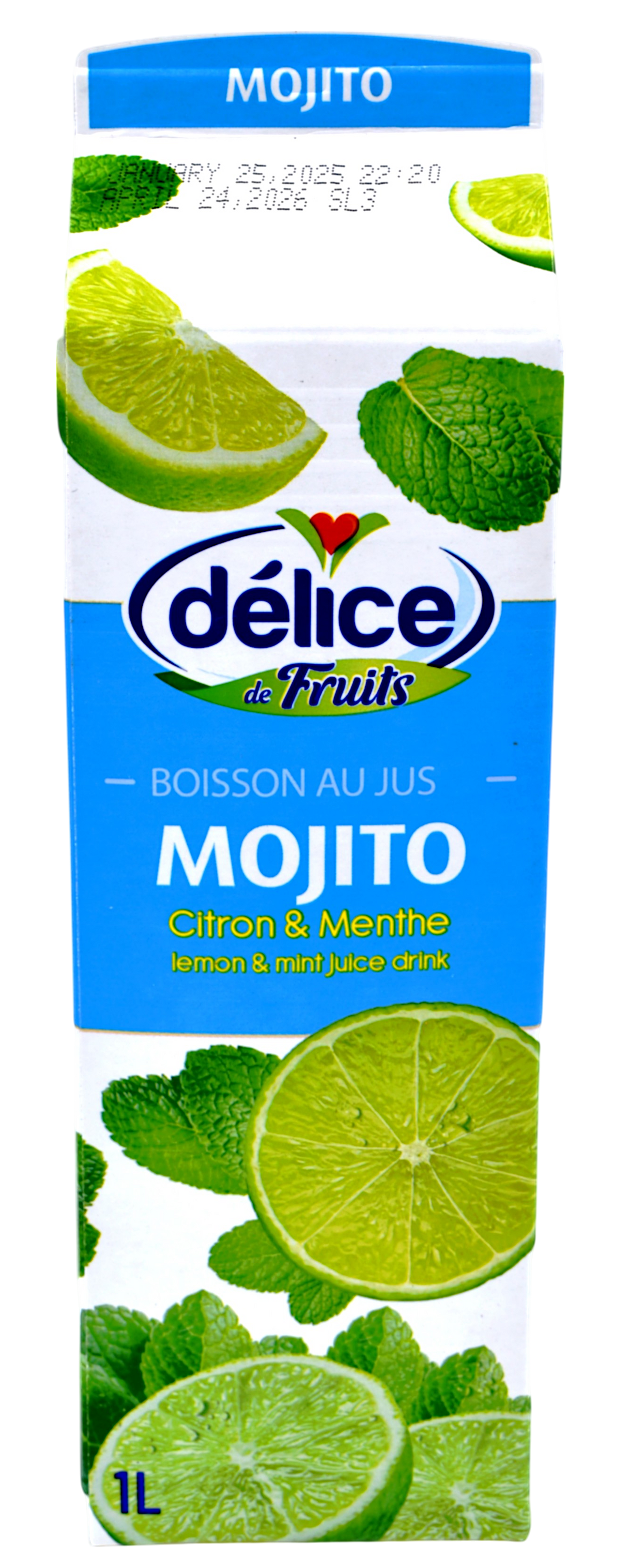 Boisson au jus mojito 1l - Délice