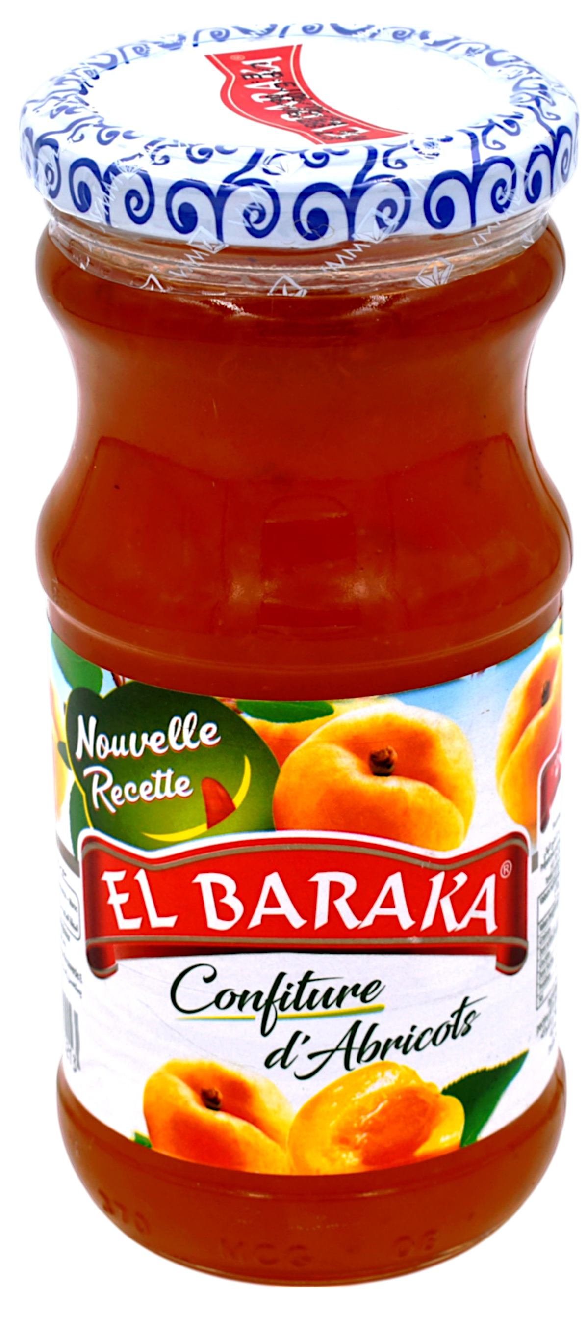 Confiture d'abricots 430g - El Baraka