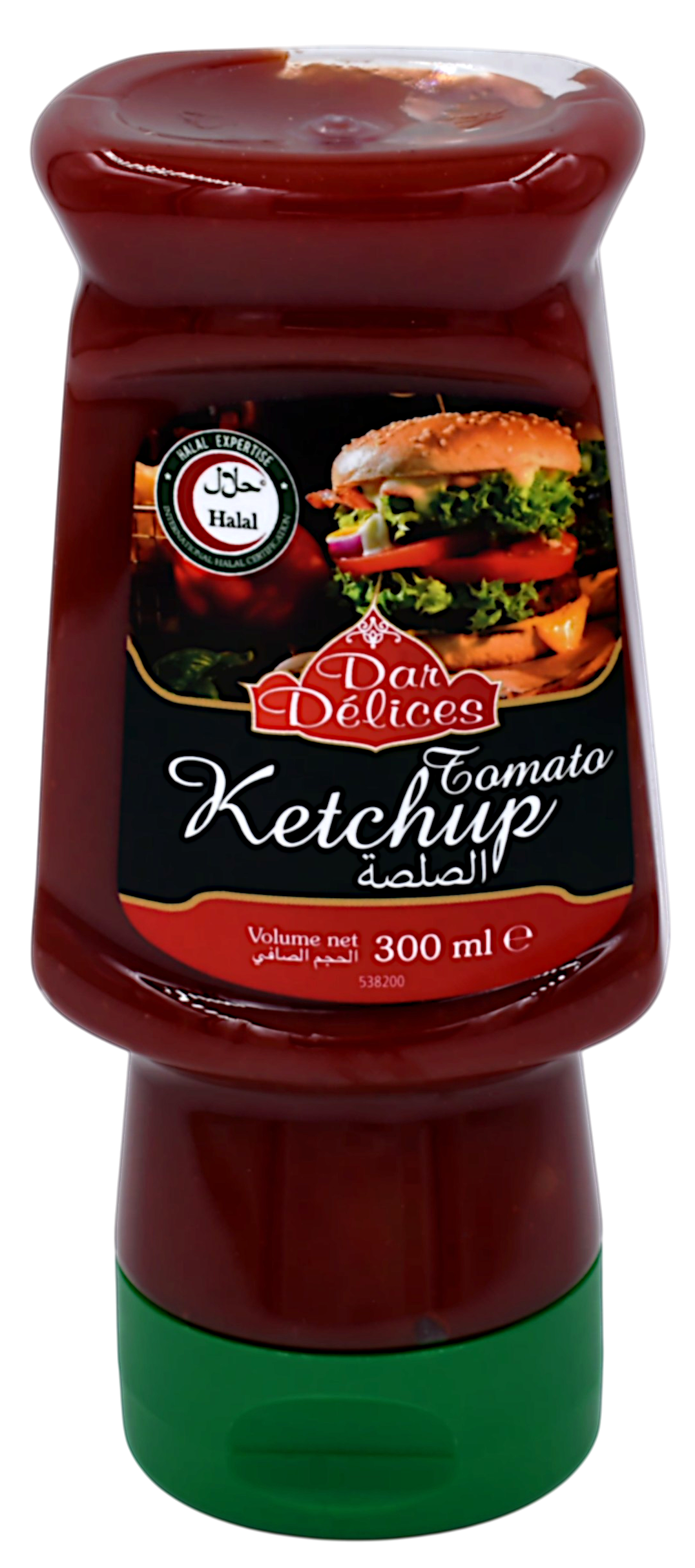 Flacon ketchup halal 300ml - Dar Délices