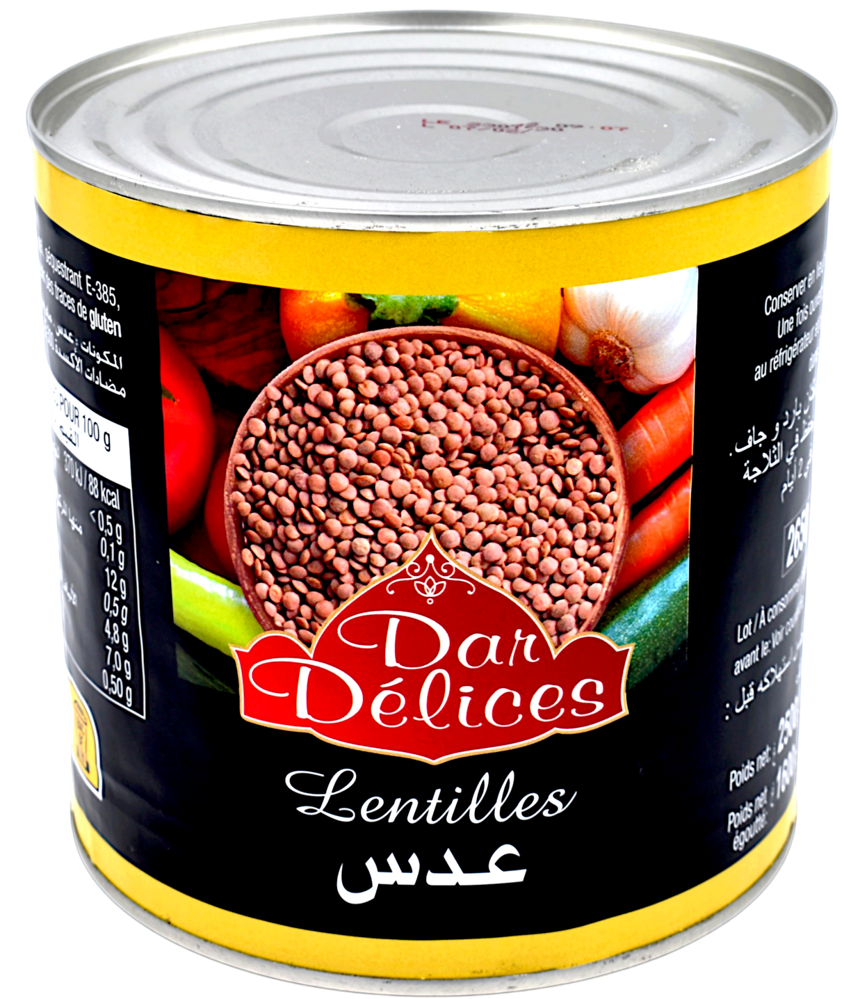 Lentilles RHF 2,5kg - Dar Délices