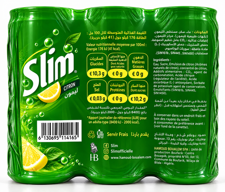 Slim citron canette