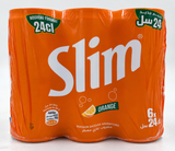 Slim orange canette