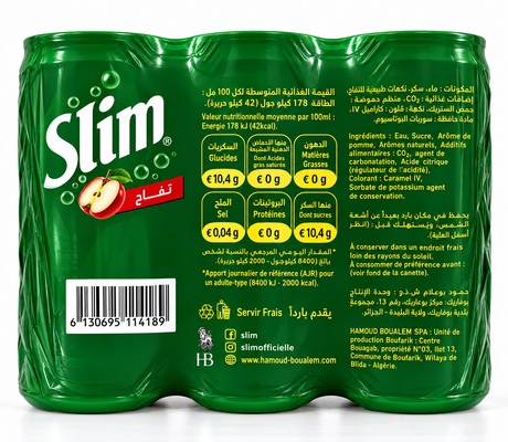 Slim pomme canette