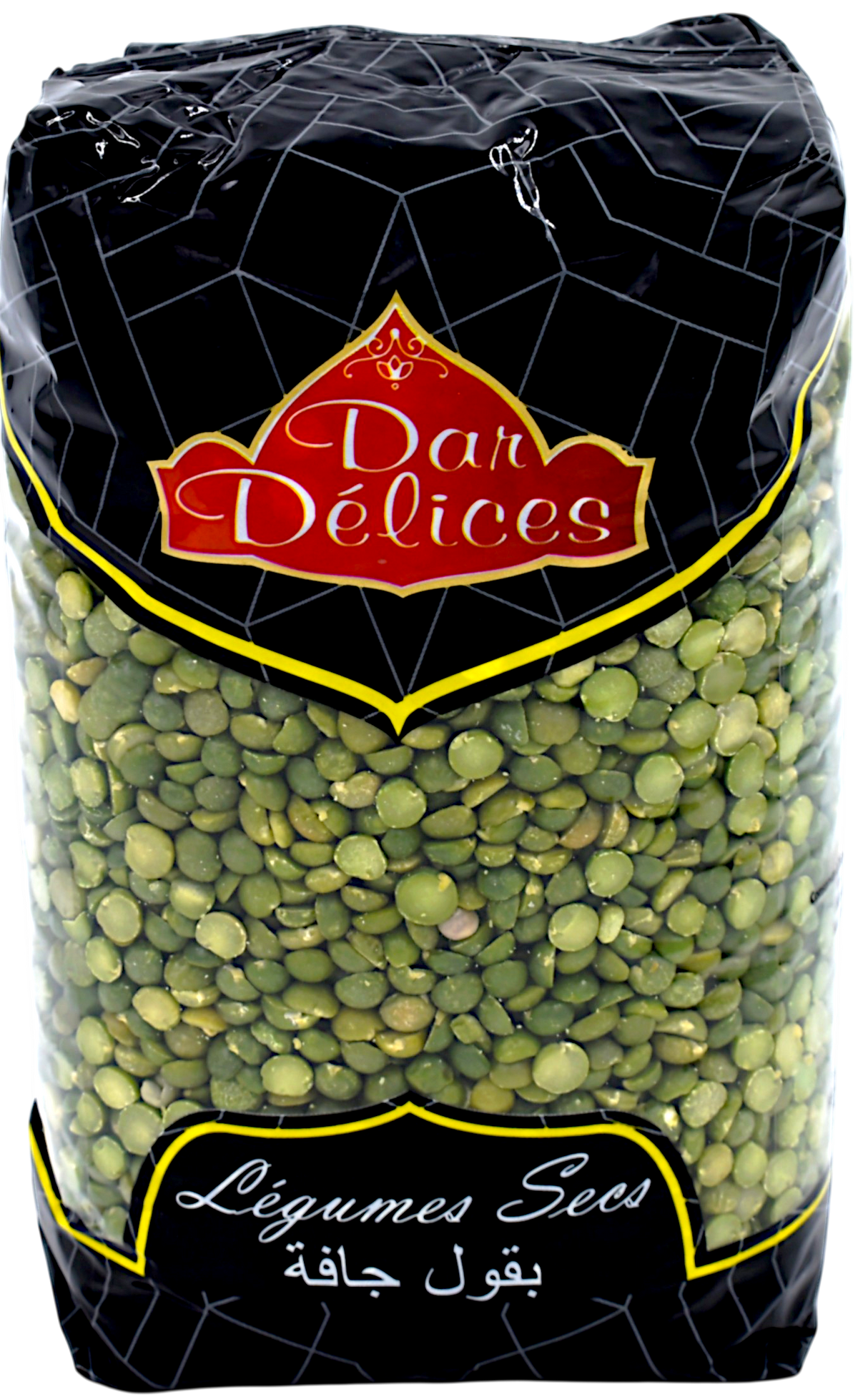 Pois cassés vert 1kg - Dar Délices