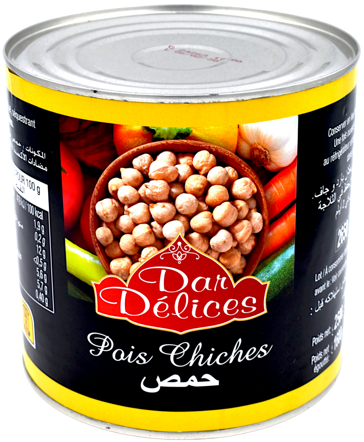 Pois chiches RHF 2,5kg - Dar Délices