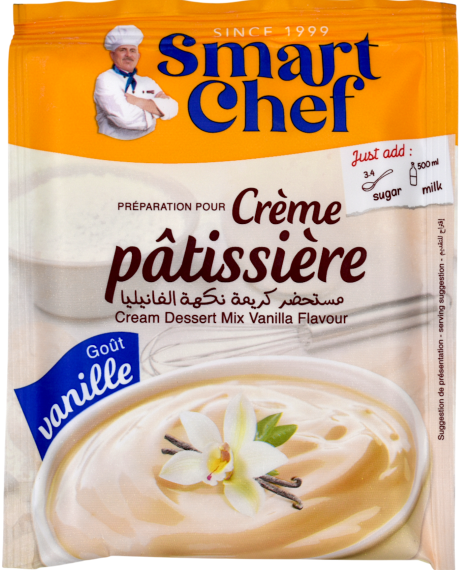Préparation pour crème pâtissière Vanille - Smart Chef