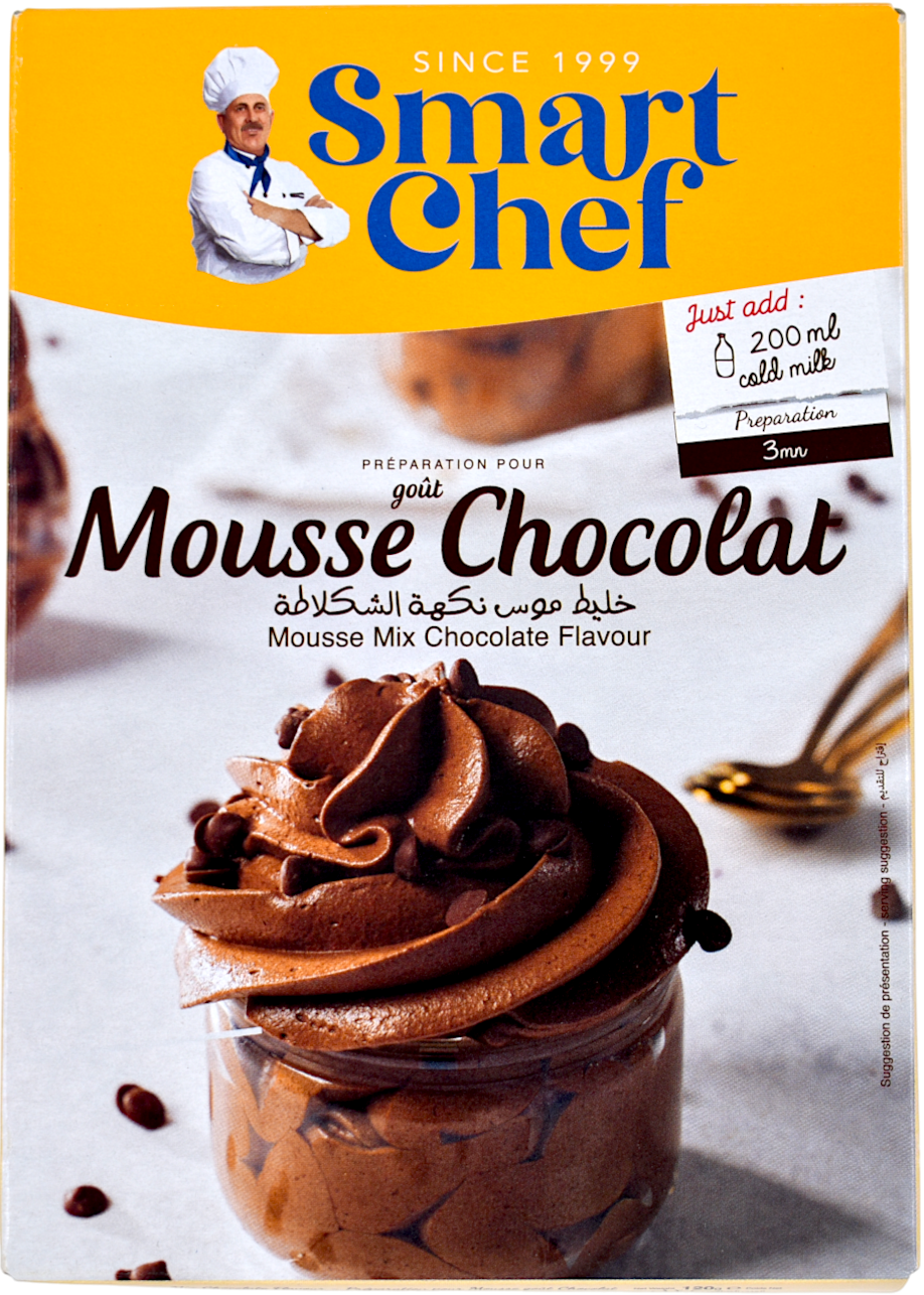 Préparation pour mousse au chocolat - Smart Chef