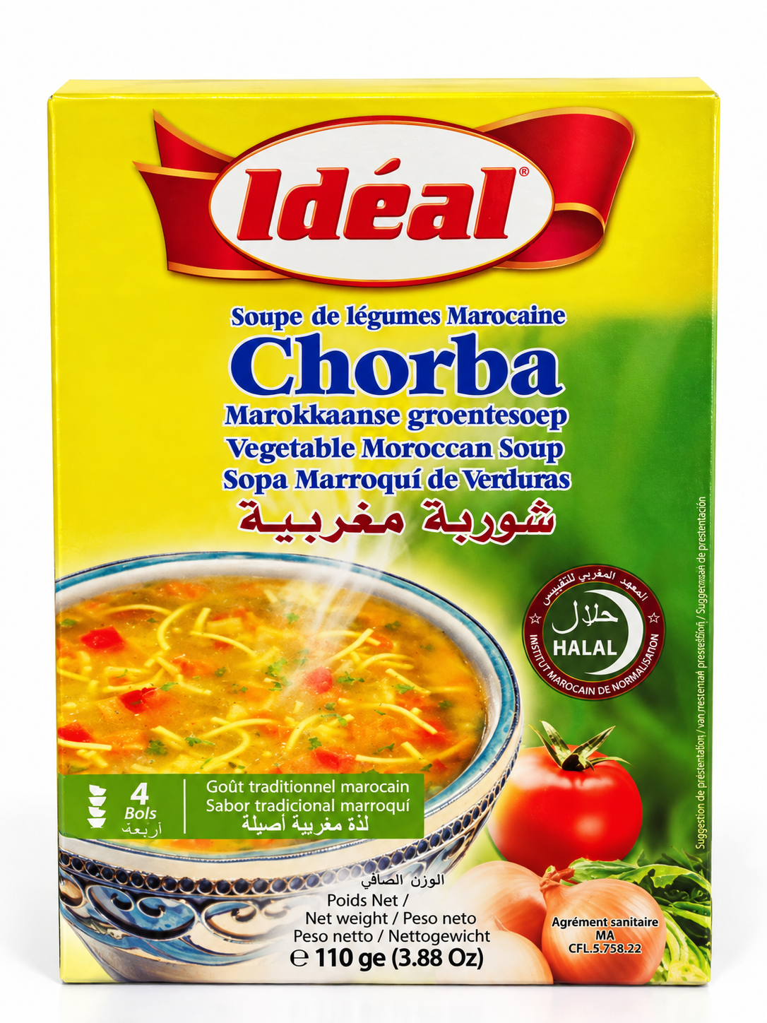 Soupe de légumes Chorba Idéal