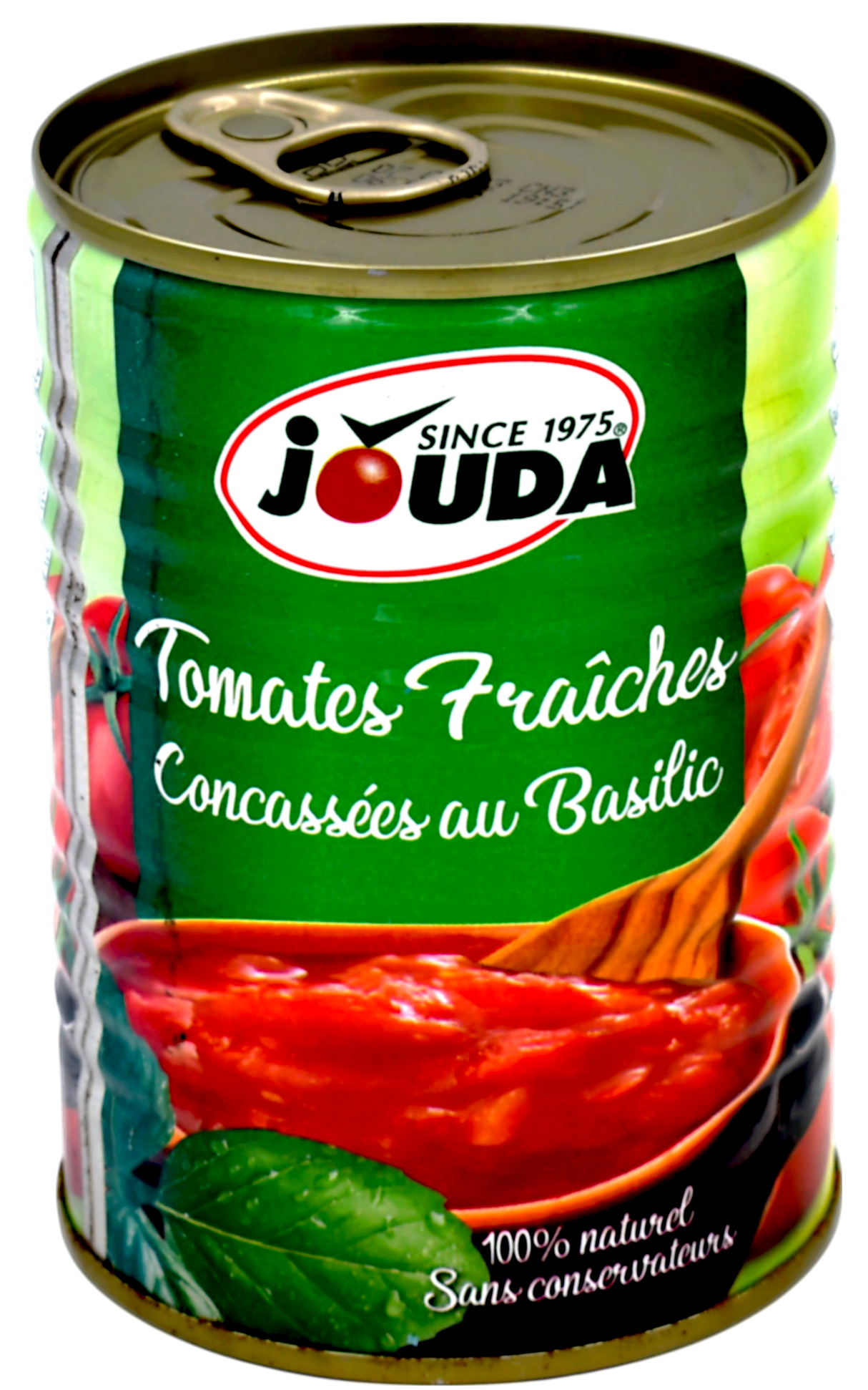 Tomates concassées au basilic 1/2 - Jouda
